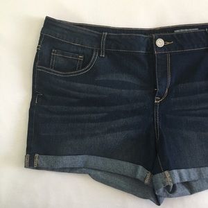 Aeropostale midi jean shorts